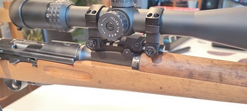 Customer photo review of Swiss K31 Ultra low-profile NDT Scout Mount for Long Eye Relief Scopes