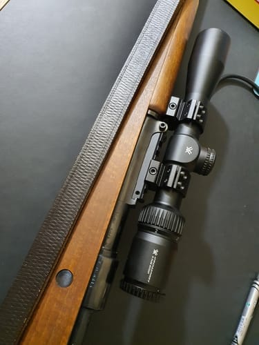 Customer photo review of Mauser K98K Ultra low-profile NDT Scout Mount for Long Eye Relief Scopes Gen 3