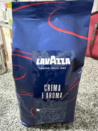Customer photo review of Café en granos Lavazza 1kg Crema y Aroma