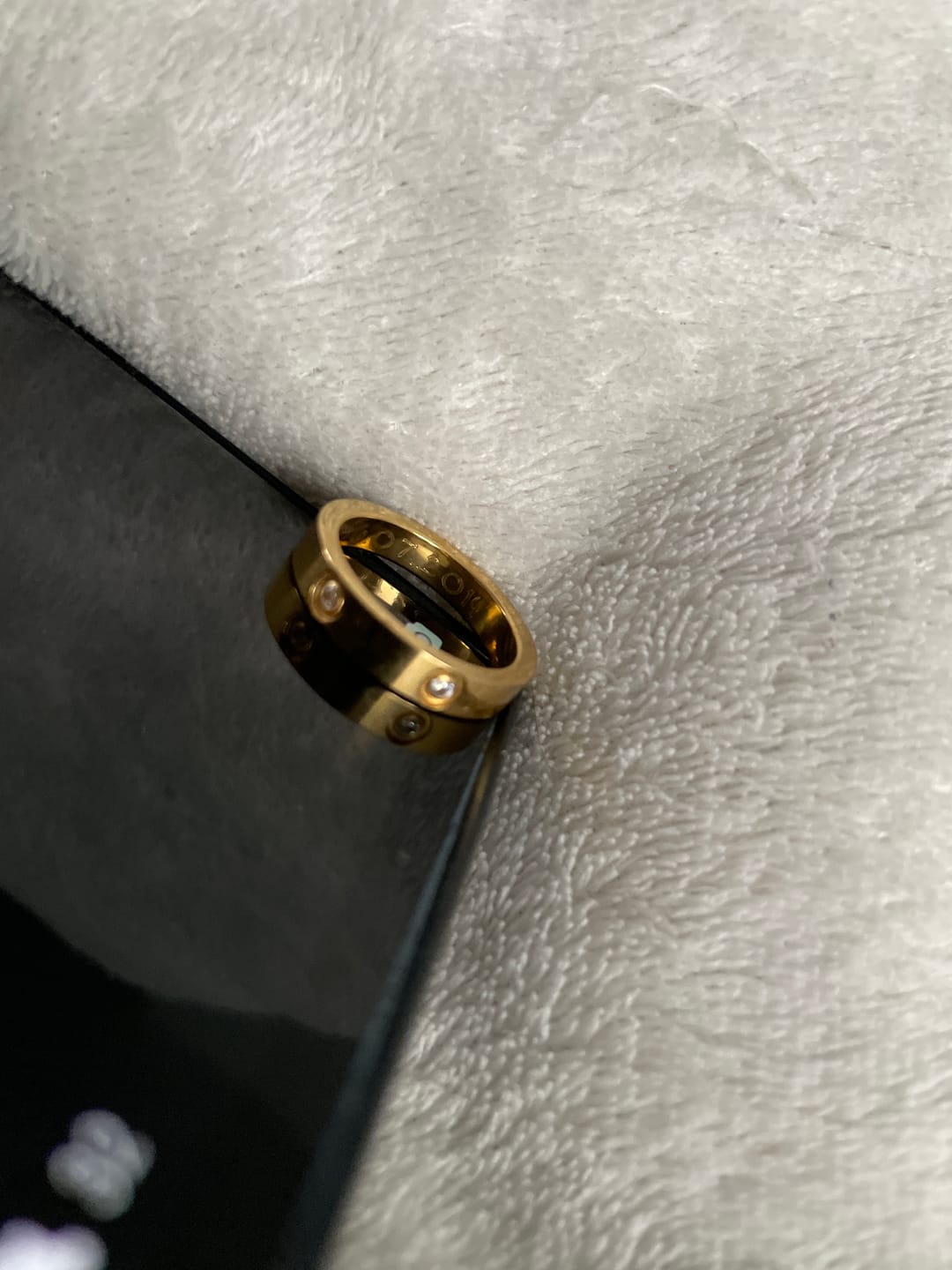 Customer photo review of Innengravur
