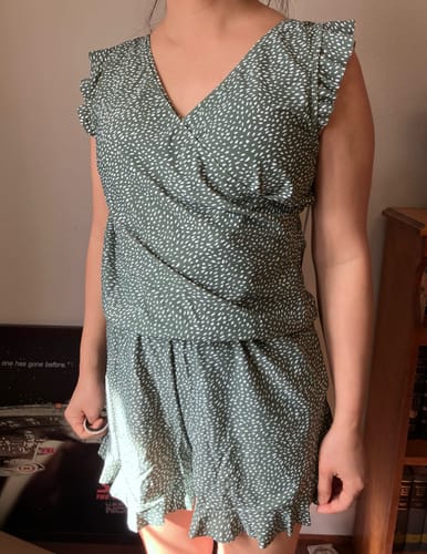 Customer photo review of ginger swim romper