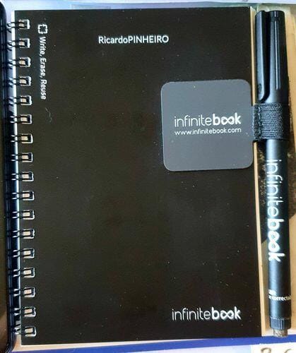Customer photo review of Infinitebook Plain A6 Black