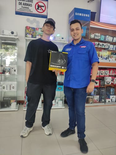 Customer photo review of Audifono Corsair Void RGB Elite Wireless Premium Gaming 7.1 Surround Sound - Discord Certified PC PS5 PS4 Carbono