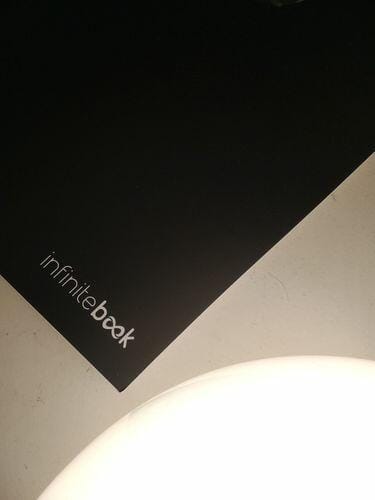 Customer photo review of Infinitebook Plain A4 Black