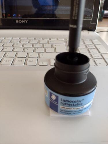 Customer photo review of Refill Station for Black Marker