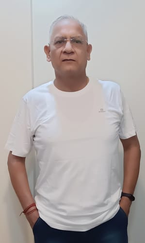 Customer photo review of White - Round Neck Solid Tshirts TS25006