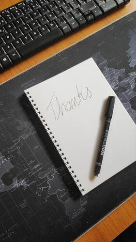 Customer photo review of Infinitebook Plain A5 Black