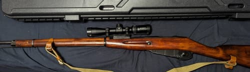 Customer photo review of No Drill Low-Profile Scout Mount for Mosin Nagant M9130,M44,M38,T53