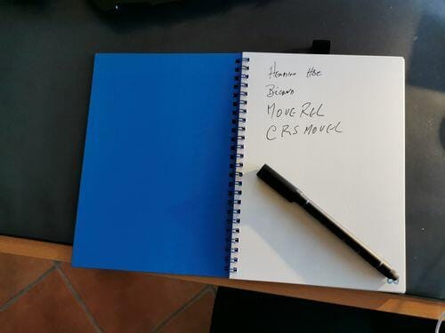 Customer photo review of Infinitebook Plain A5 Blue