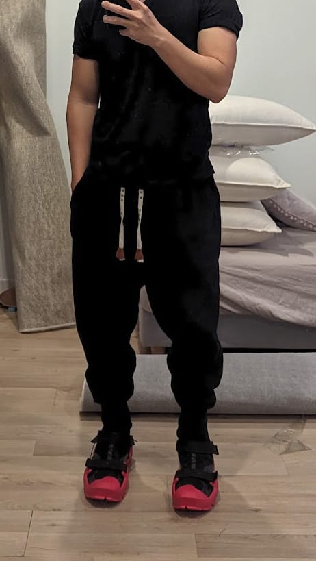 Customer photo review of Gelyu Harem Pants