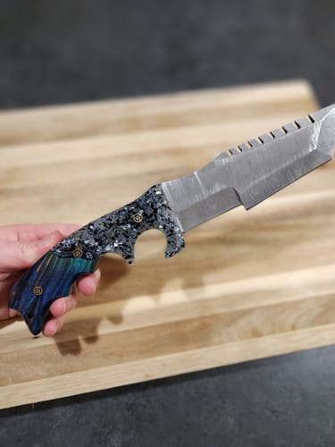 Customer photo review of Maple Burl | Silver Leaf
