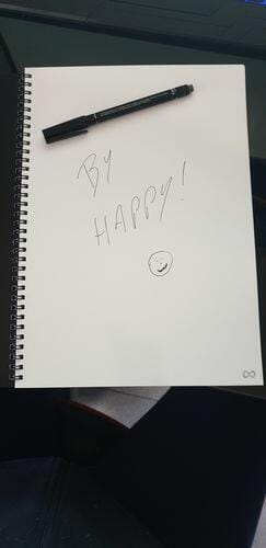 Customer photo review of Infinitebook Plain A4 Black