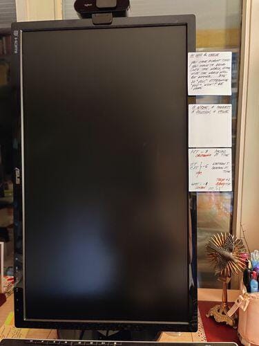 Customer photo review of Reusable Sticky Notes