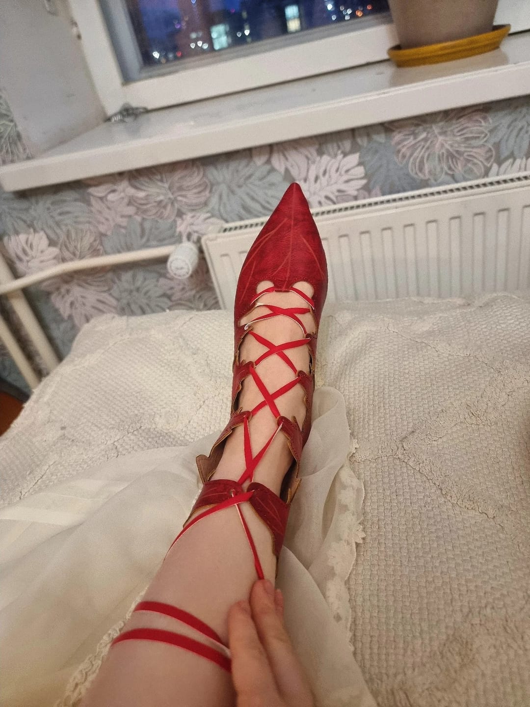 Customer photo review of Womens elf shoes