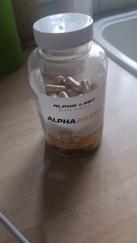 Customer photo review of Alpha Labz - Alpha Prime -Stimulateur de Testostérone pour une Croissance Musculaire Optimale