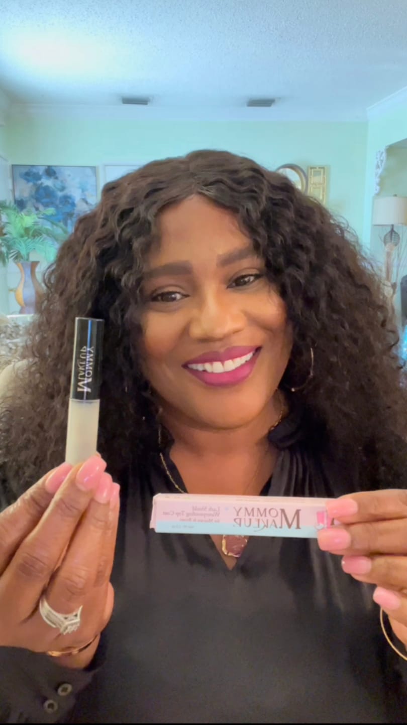 Customer photo review of Lash Shield Waterproofing Top Coat for Mascara & Brows