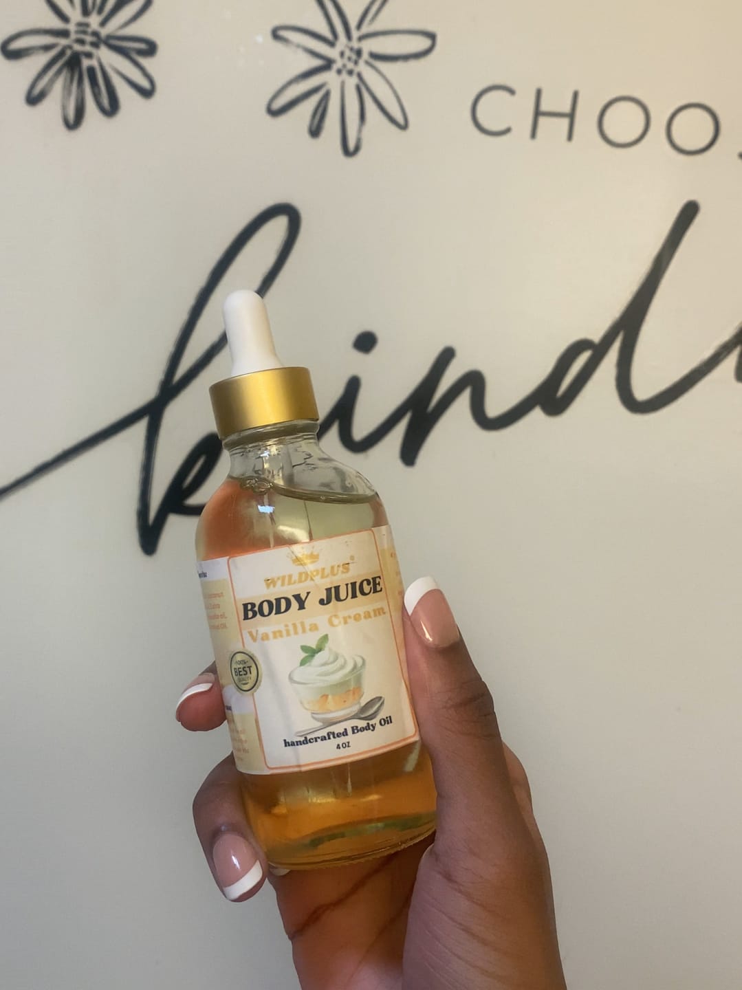 Customer photo review of Body Juice Oil