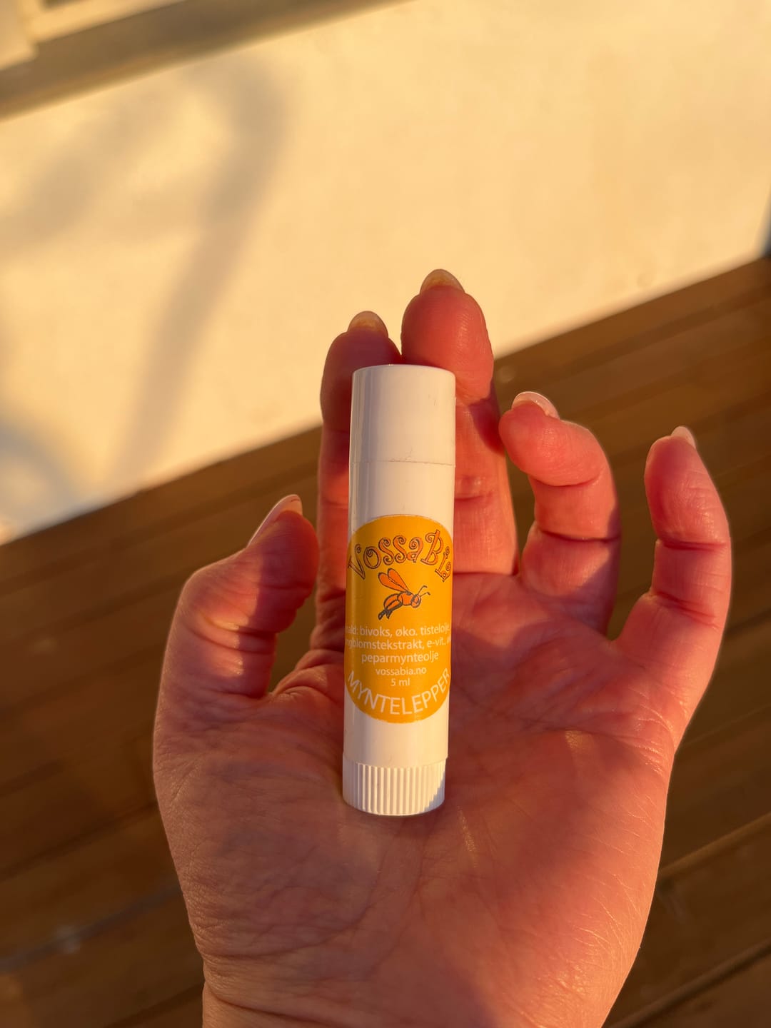 Customer photo review of Peppermint Lip Balm