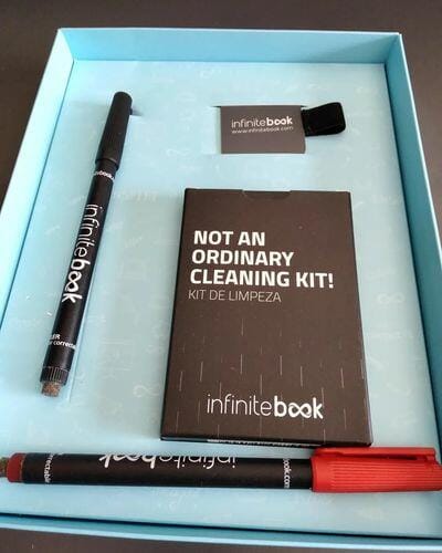 Customer photo review of Infinitebook Plain A5 Black
