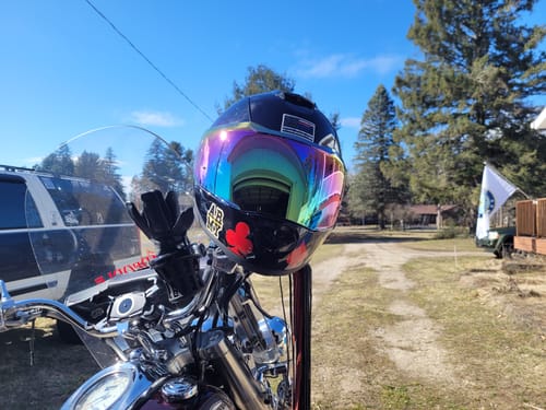 Customer photo review of Glide Shield Outer- Rainbow