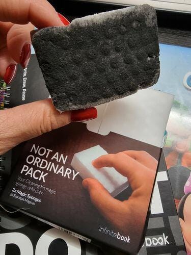 Customer photo review of 2 Sponges Pack