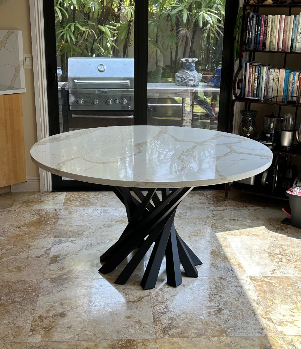 Customer photo review of Table Base 325 Filar 28H DIY Metal Furniture