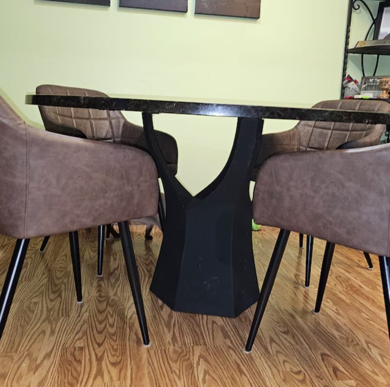 Customer photo review of Table Base 319 Namu 28H Metal Kitchen Design Furniture