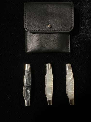 Customer photo review of ARTISAN COLOR-CHANGING KNIVES BY TCC