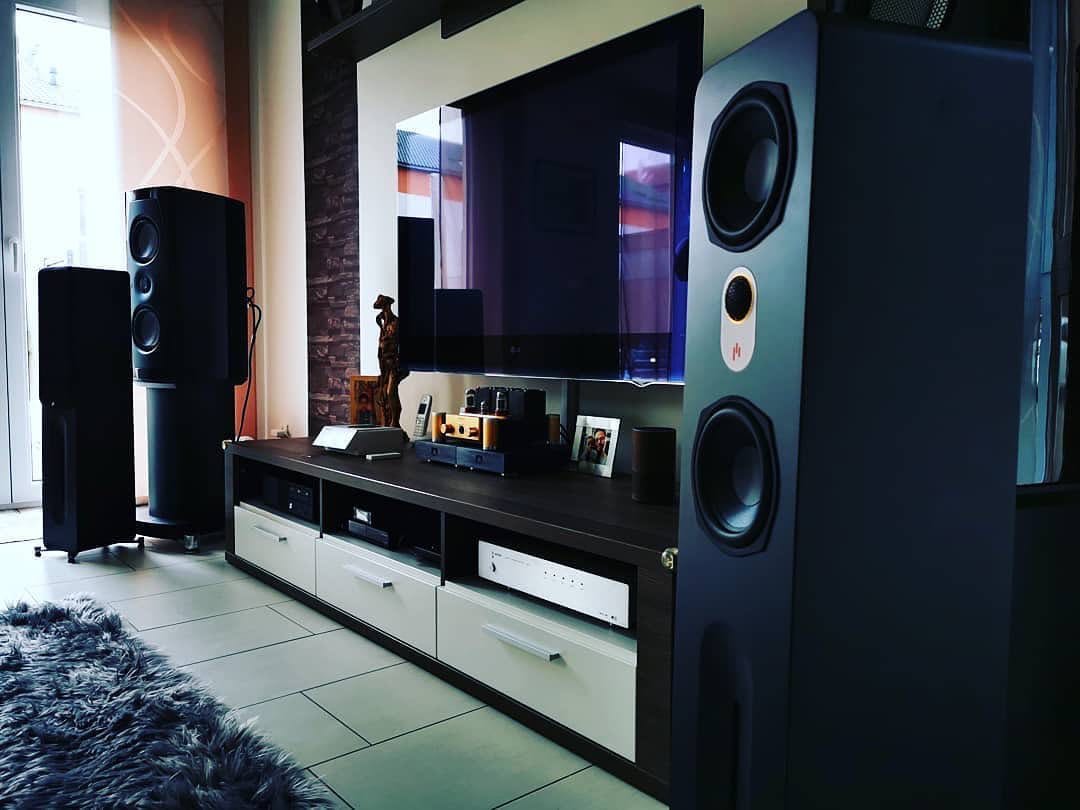 Customer photo review of Novus N6T 2-Way Dual 6.5" Tower/Floorstanding Speaker