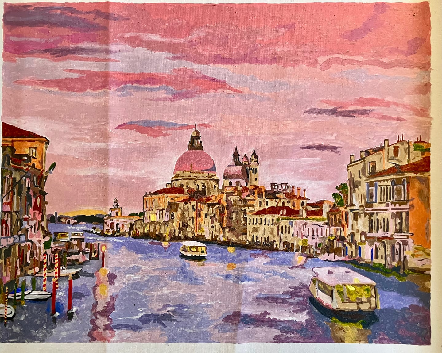Customer photo review of Malen nach Zahlen - Grand Canal in Venedig - Italien