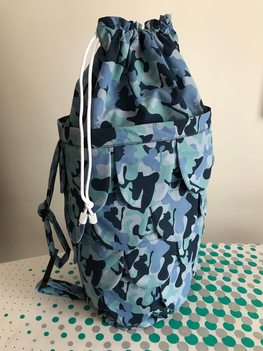 Customer photo review of Camouflage Cotton Fabric
