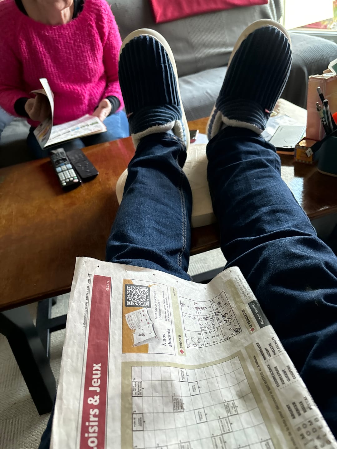 Customer photo review of Pantoufles Hivernales Ultra-douces