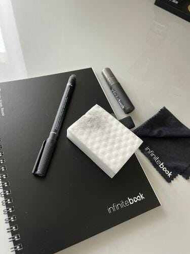 Customer photo review of Infinitebook Plain A5 Black