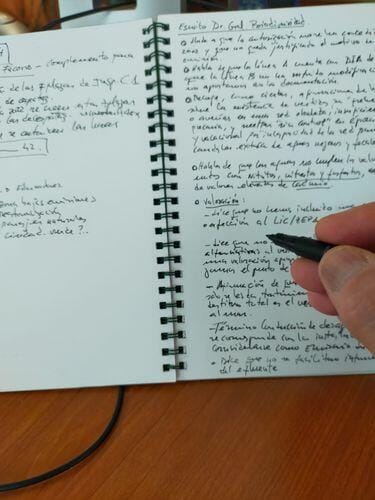 Customer photo review of Infinitebook Plain A4 Black