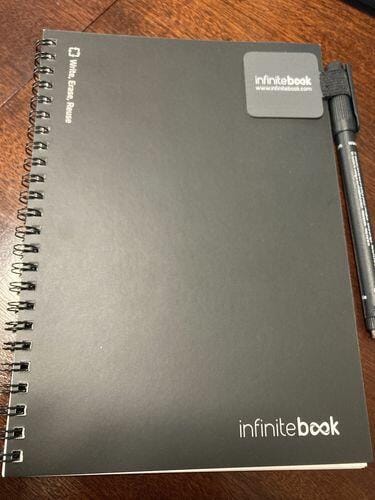 Customer photo review of Infinitebook Dotted A5 Black