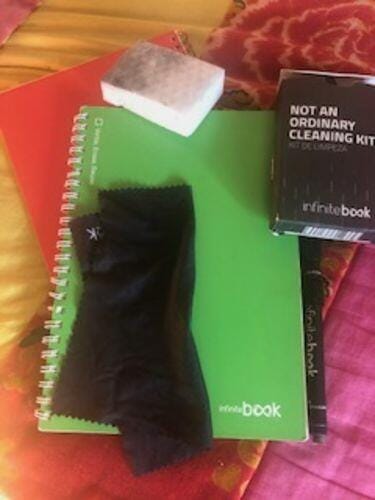 Customer photo review of Infinitebook Plain A5 Red