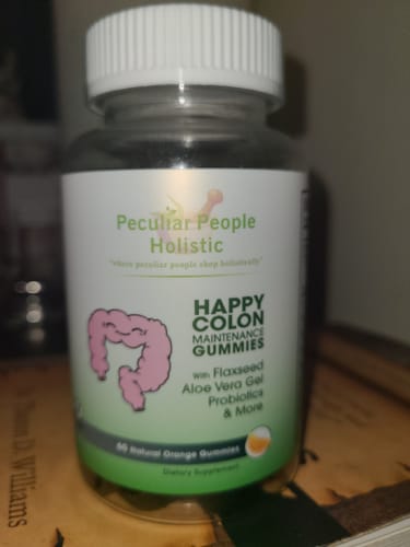 Customer photo review of Happy Colon Gummies