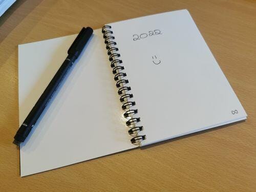 Customer photo review of Infinitebook Plain A6 Black