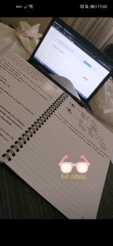 Customer photo review of Infinitebook Plain A5 Black