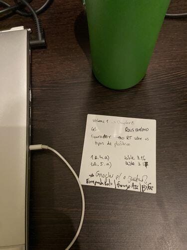 Customer photo review of Reusable Sticky Notes