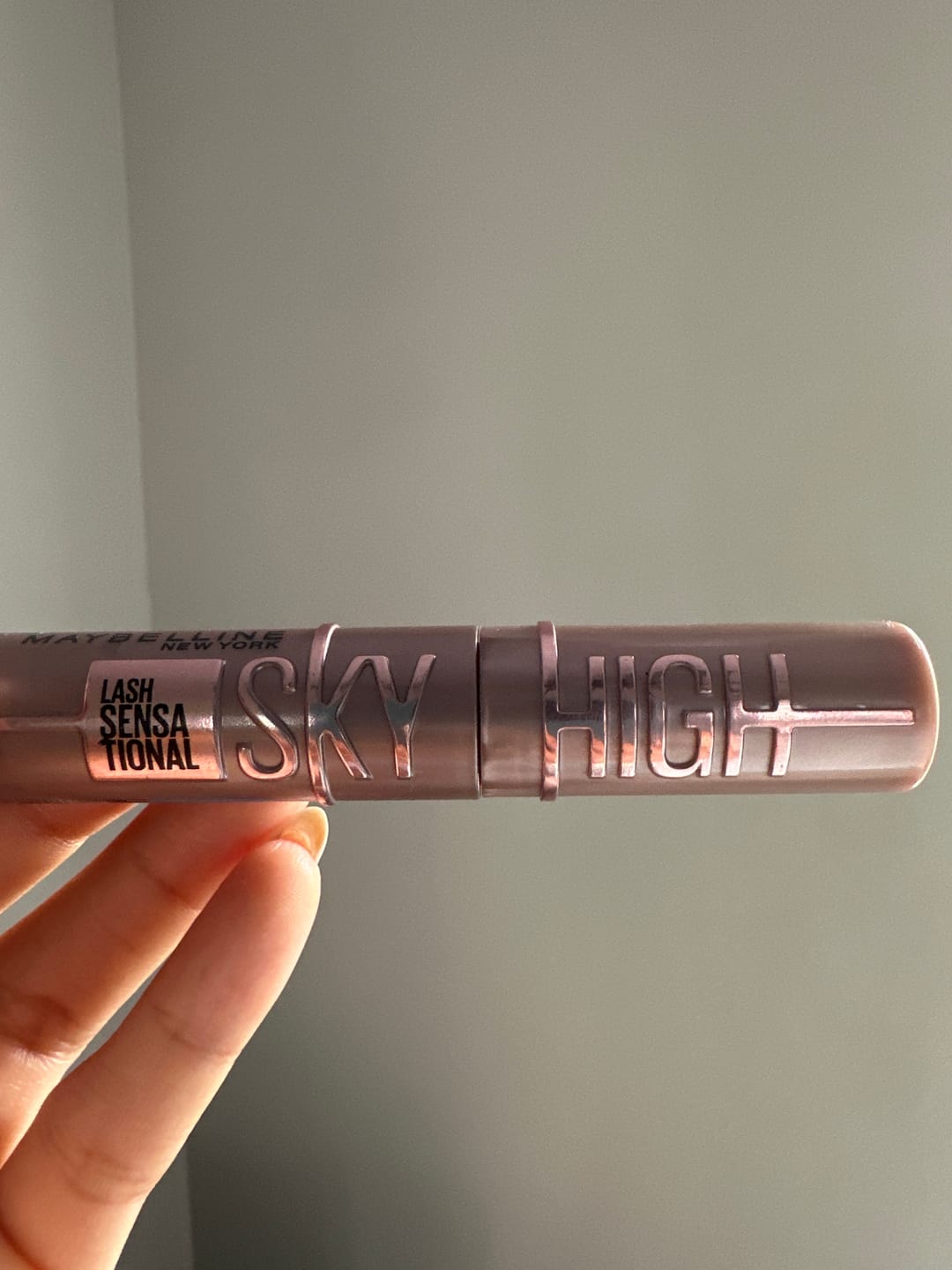 Customer photo review of Maybelline Lash Sensational Sky High Mascara