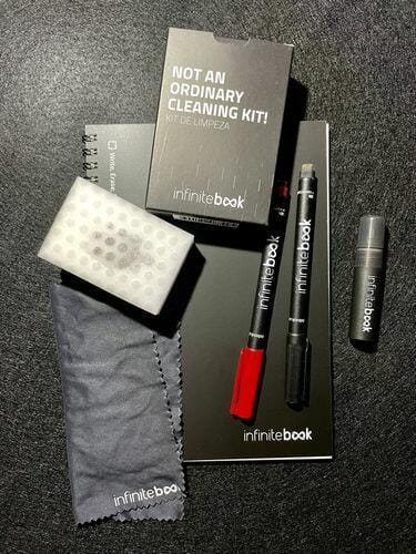 Customer photo review of Infinitebook Dotted A5 Black