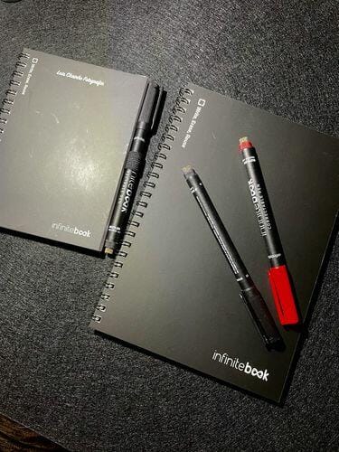 Customer photo review of Infinitebook Plain A6 Black