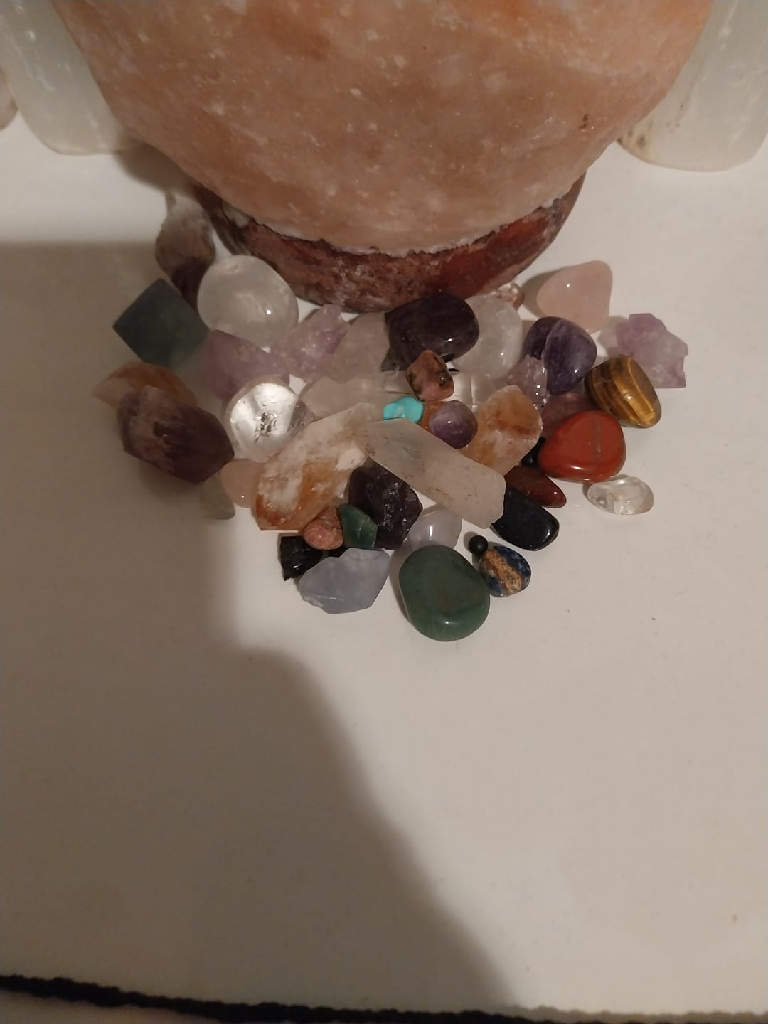 Customer photo review of 26-Piece Mini Gemstone Pocket Set (+ Velvet Carry Bag)