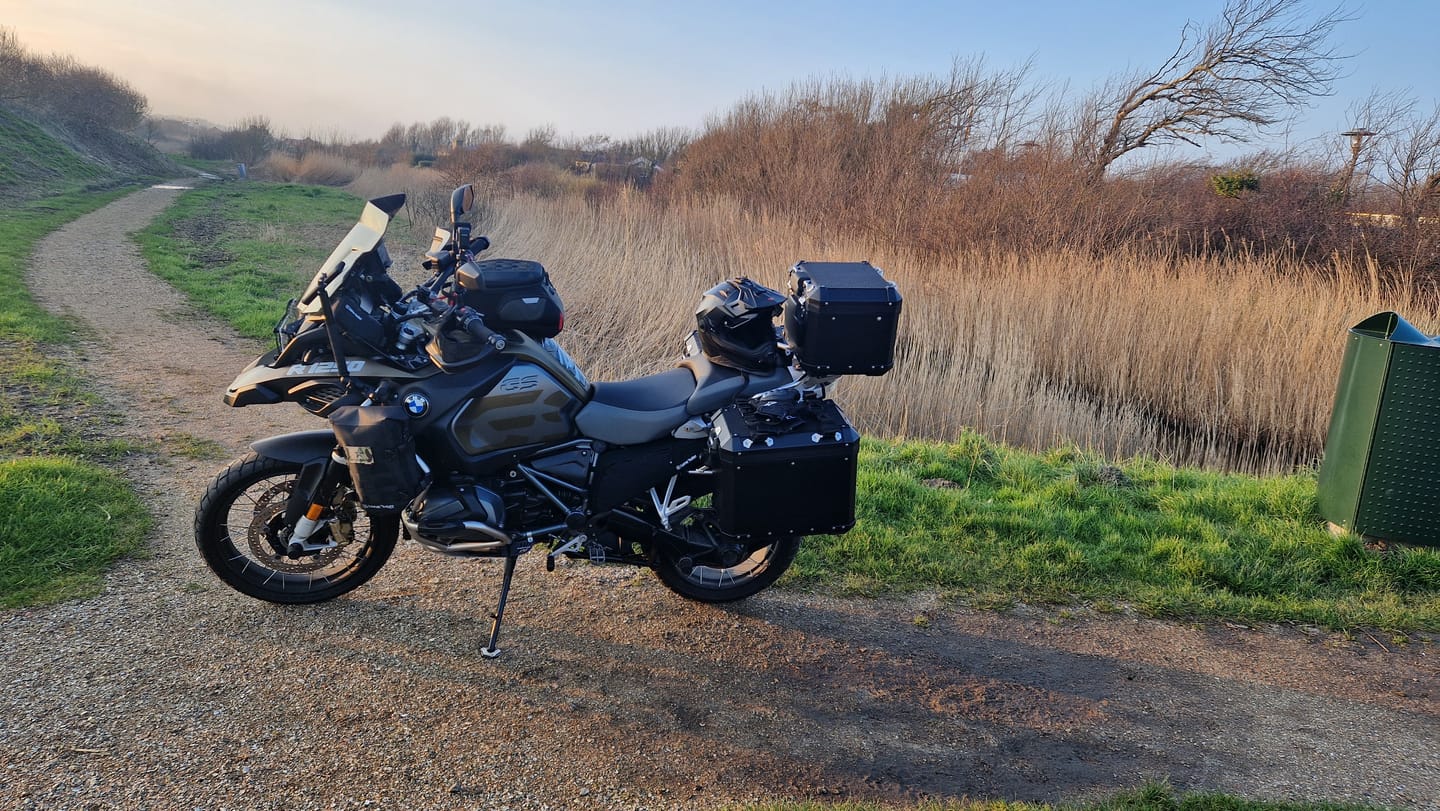 Customer photo review of Cockpit Hangry Pouch Set - BMW R1200/1250 GS / GS Adventure