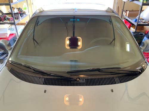 Customer photo review of Reproduction 1991-1998 MR2 Wiper Arms - LEFT HAND DRIVE ONLY - With 1993+ Updated "J Hook" Mounting System