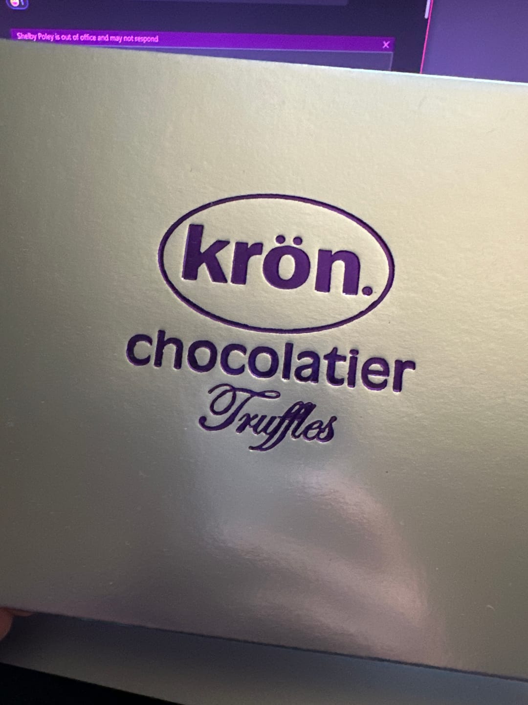 Customer photo review of Budapest Truffles