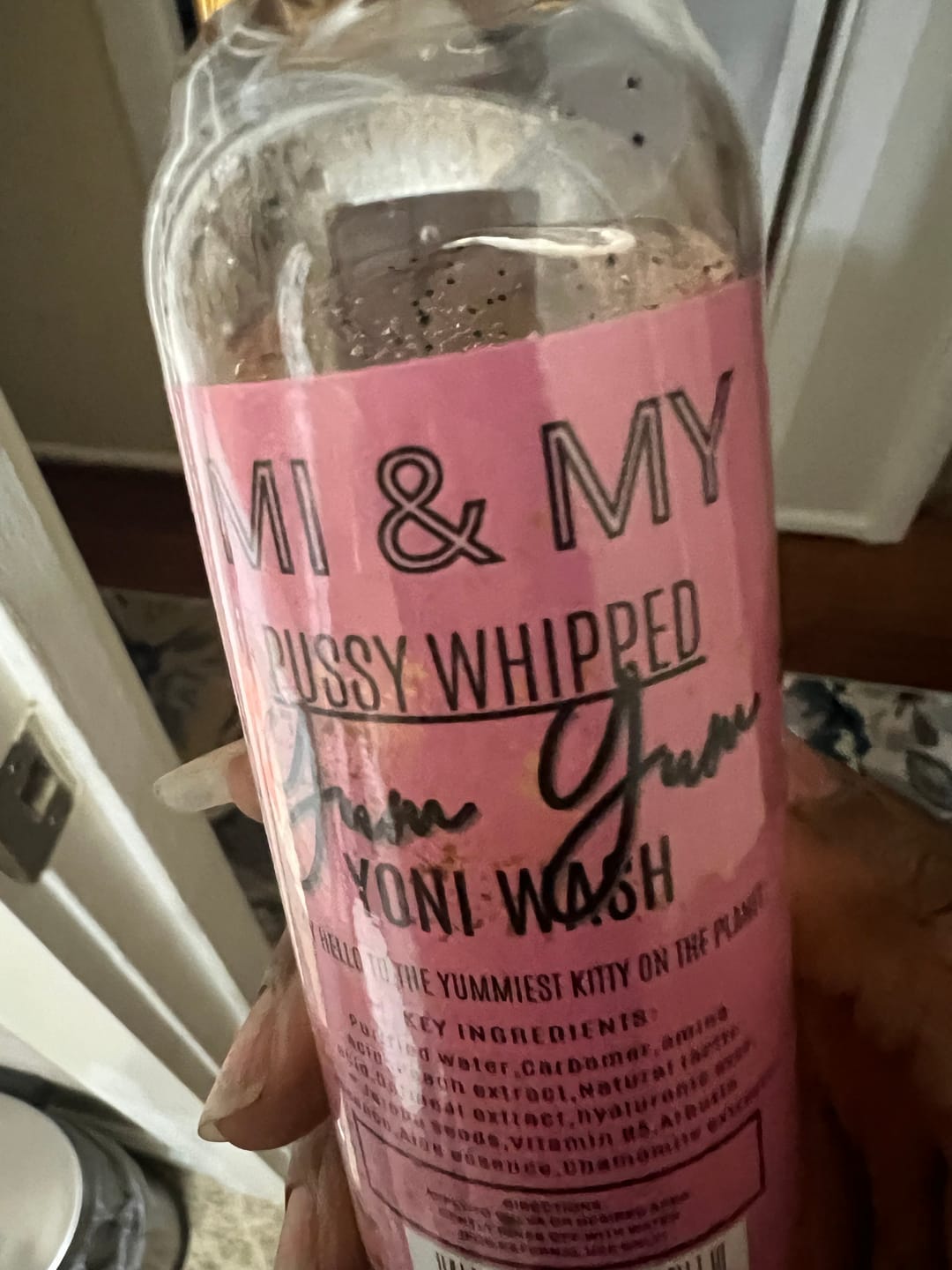 Customer photo review of P*ssy Whipped Yum Yum Yoni Wash