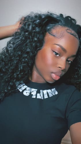 Customer photo review of Lust RAW Burmese Curly Bundle