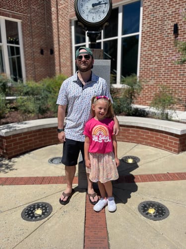 Customer photo review of Glory Days Apparel - Baddie Daddie Performance Polo